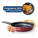 Ver imagem 3 de Jogo 8 Panelas Caçarola Panelas Completo e Utensilios - Cereja-preto