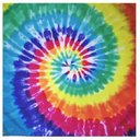 Ver imagem 1 de Kit 4 Guardanapos de Tecido Tie Dye 40cmx40cm