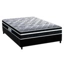 Ver imagem 1 de Cama Box Casal: Colchão Espuma Probel D33/EP Advanced Tech1500 Plus + Base CRC Suede Black(138x188)