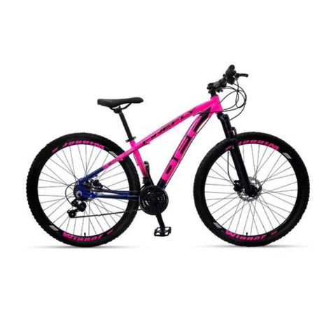 Bicicleta Off Firefly Aro 29 - 24 Marchas Cor:rosa/azul;tamanho do Quadro:15"