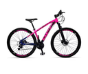 Ver imagem 1 de Bicicleta Off Firefly Aro 29 - 24 Marchas Cor:rosa/azul;tamanho do Quadro:15"