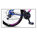 Ver imagem 3 de Bicicleta Off Firefly Aro 29 - 24 Marchas Cor:rosa/azul;tamanho do Quadro:15"