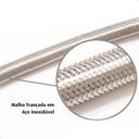 Ver imagem 3 de Rabicho Engate Mangueira 60 Cm Trançado Aço Inox Flexível Lorben