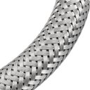 Ver imagem 2 de Rabicho Engate Mangueira 60 Cm Trançado Aço Inox Flexível Lorben