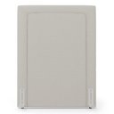 Ver imagem 5 de Cabeceira Cama Box Solteiro Alba 90cm com Frame Linho Bege - Desk Design