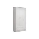 Ver imagem 4 de Guarda-Roupa Infantil 3 Portas 2 Gavetas Doce Sonho Branco
