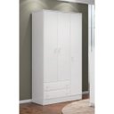 Ver imagem 1 de Guarda-roupa Infantil 3 Portas 2 Gavetas Doce Sonho