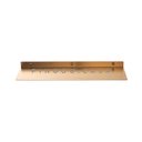 Ver imagem 3 de Prateleira Inox Para Cozinha Gourmet 50 Cm Guará Pingoo.casa - Dourado Rose