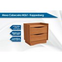 Ver imagem 2 de Mesa Cabeceira Infantil C/ 2 Gavetas M261 Nogueira - Kappesberg