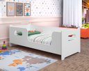 Ver imagem 2 de Cama Infantil Montessoriana Meninas Meninos Baby para Quarto de Criança Encanto Cor Branco