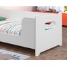 Cama Infantil Montessoriana Meninas Meninos Baby para Quarto de Criança Encanto Cor Branco - 4
