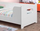Ver imagem 4 de Cama Infantil Montessoriana Meninas Meninos Baby para Quarto de Criança Encanto Cor Branco