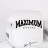 Luva De Boxe Maximum Pró Branco Maximum Boxing 12 oz - 5
