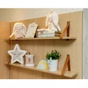 Ver imagem 2 de Painel Tomi 2 Prateleiras 74.8 Carvalho - Quater