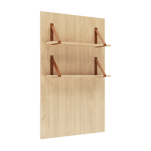 Painel Tomi 2 Prateleiras 74.8 Carvalho - Quater