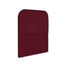 Ver imagem 2 de Cabeceira Estofada Solteiro Alana 90cm Suede Vinho