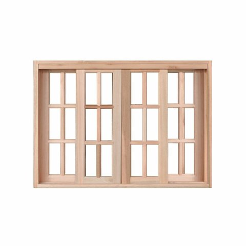 Vitro de Correr 4 Folhas Mista Reto 1.20 x 1.00 - Hale