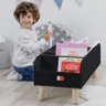 Porta Livros Revisteiro Infantil De Chão c/ pé palito - Montessori - 60cm - 2