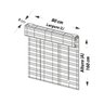 Persiana Bambu Romana Neve 80 (L) X 160 (A) cm - Marca Euroflex - 4