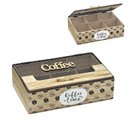 Ver imagem 1 de Caixa Decorativa Coffee em MDF C/ 6 Divisórias PARIS LUZ
