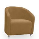 Ver imagem 1 de Poltrona Redonda Moderna e Confortavel Alicia Suede