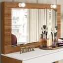 Ver imagem 5 de Penteadeira Camarim Rill 110 cm Cinamomo Mell Branco MBL