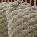 Ver imagem 3 de Kit Colcha Casal Luxor Jacquard 100% Poliéster 210x230cm Folha Seca