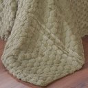 Ver imagem 6 de Kit Colcha Casal Luxor Jacquard 100% Poliéster 210x230cm Folha Seca