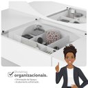 Ver mais imagens de Penteadeira com Espelho 133cm x 105cm Mimo Branco