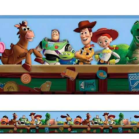 Faixa Papel de Parede Infantil Disney Toy Story 5800