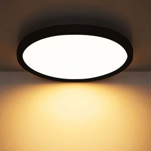 Luminaria Plafon Sobrepor Moderno Led 3 Tons Teto Decoração Empresa Sala Quarto Residencial Iluminaç