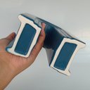 Ver imagem 5 de Opala Vaso 18x13x7cm Cerâmica Azul