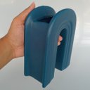 Ver imagem 3 de Opala Vaso 18x13x7cm Cerâmica Azul