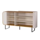 Ver imagem 4 de Buffet para Sala de Jantar 160x87,3cm Flow Off White/Nature