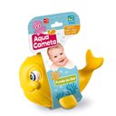 Ver imagem 1 de Brinquedo para Banho Baleia Amarela Fundo do Mar +3 Meses Cometa Brinquedos