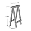 Ver imagem 6 de Kit Cavalete Pratico 2 Pecas Ms Colors