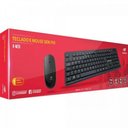 Ver mais imagens de Kit Teclado + Mouse sem Fio K-w20bk Preto C3tech