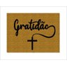 Tapete Capacho Gratidão Cruz - 3