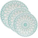 Ver imagem 1 de Kit Pratos Rasos Fundos e Sobremesa Donna Mandala Oxford Cerâmica 24 Peças