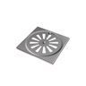 Ralo Quadrado com Fecho em Aço Inox 10 cm Docol - 1