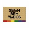 TAPETE SEJAM BEM VIADOS COR BEGE, MEDIDA PORTA. - 2