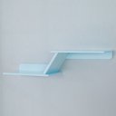 Ver imagem 1 de Prateleira Niho Duplo Zig Zag Mdf Azul
