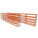 Ver imagem 1 de Mini Porta Pallet Inicial 250 Kg Nivel Conjunto Paletes Palete Módulo 200x180x60
