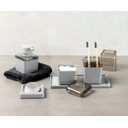 Ver imagem 2 de Porta Escova de Dentes Coza Cube Cinza Frio e Fumê