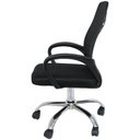 Ver imagem 3 de Cadeira Office Cadis Tela Mesh Preta com Base Rodizio Cromada - 74525
