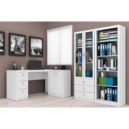 Estante Livreiro Casal ME4104 c/ 4 Prateleiras Rústico - Tecno Mobili - 4 Estante Livreiro Casal ME4104 c/ 4 Prateleiras Rústico - Tecno Mobili - 4