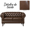 Ver imagem 5 de Namoradeira Chesterfield Duque 2 Lugares em Corano Pinhão