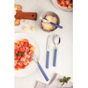 Ver imagem 5 de Faqueiro 16 Peças Lâminas Aço Inox e Cabos de Polipropileno Azul Tramontina