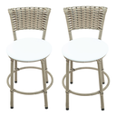 Ver imagem 1 de Kit 2 Banquetas Baixa Cozinha Toda Encapada