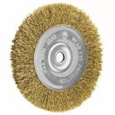 Ver imagem 3 de Kit 3 Unidades Escova Aço Carbono Circular, Ondulado 100mm Diâmetro e Furo 22,2mm